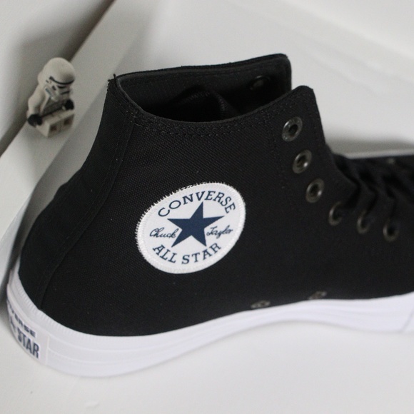 Converse Black Chuck 2 All Star High Top - Picture 4 of 8
